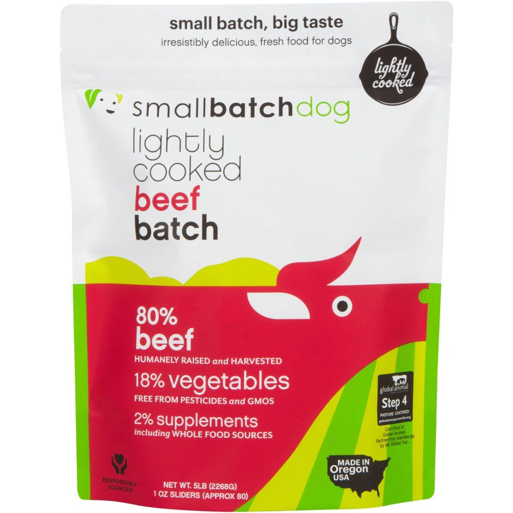 SmallBatch Lightly Cooked Beef Dog
