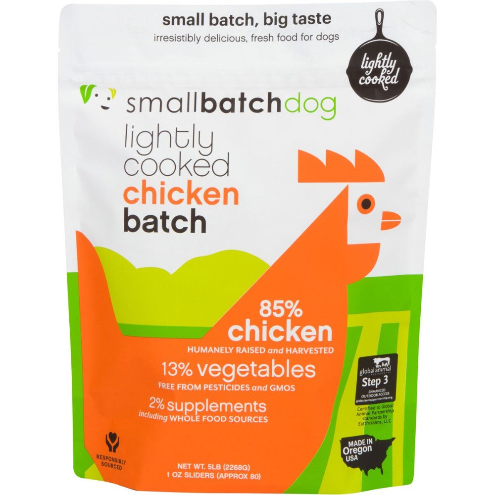 SmallBatch Lightly Cooked Chicken Dog