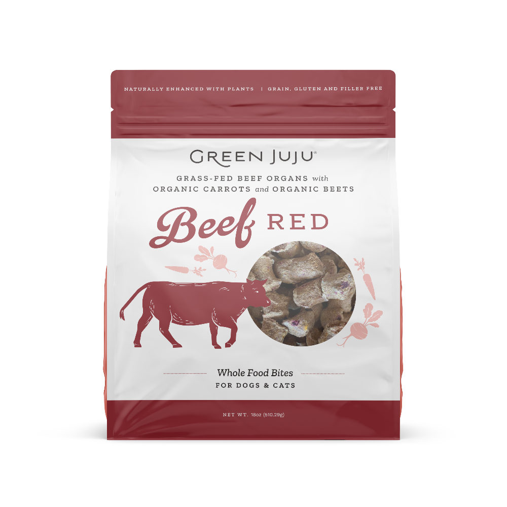 Green JuJu Whole Food Bites Beef Red