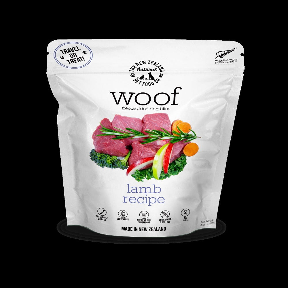 NZ Dog Woof Lamb Freeze Dried