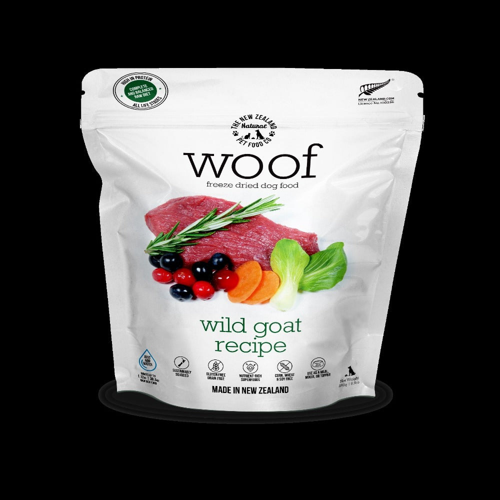 NZ Dog Woof Goat Freeze Dried