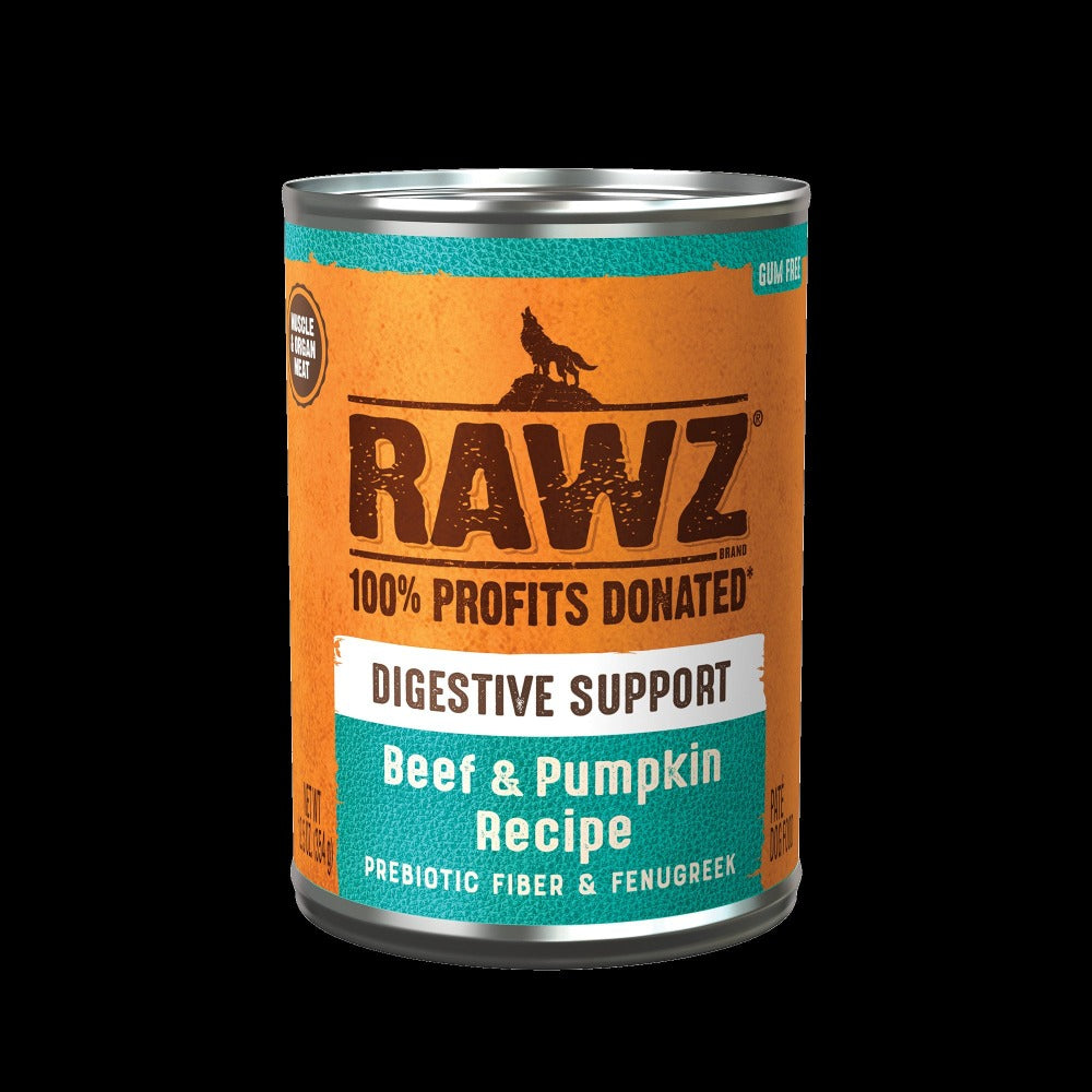 Rawz Digestive Beef & Pumpkin 12.5oz