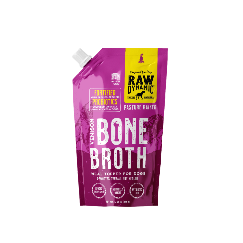Raw Dynamic Venison Bone Broth