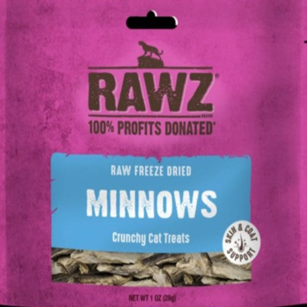 Rawz Freeze-Dried Minnows 1oz