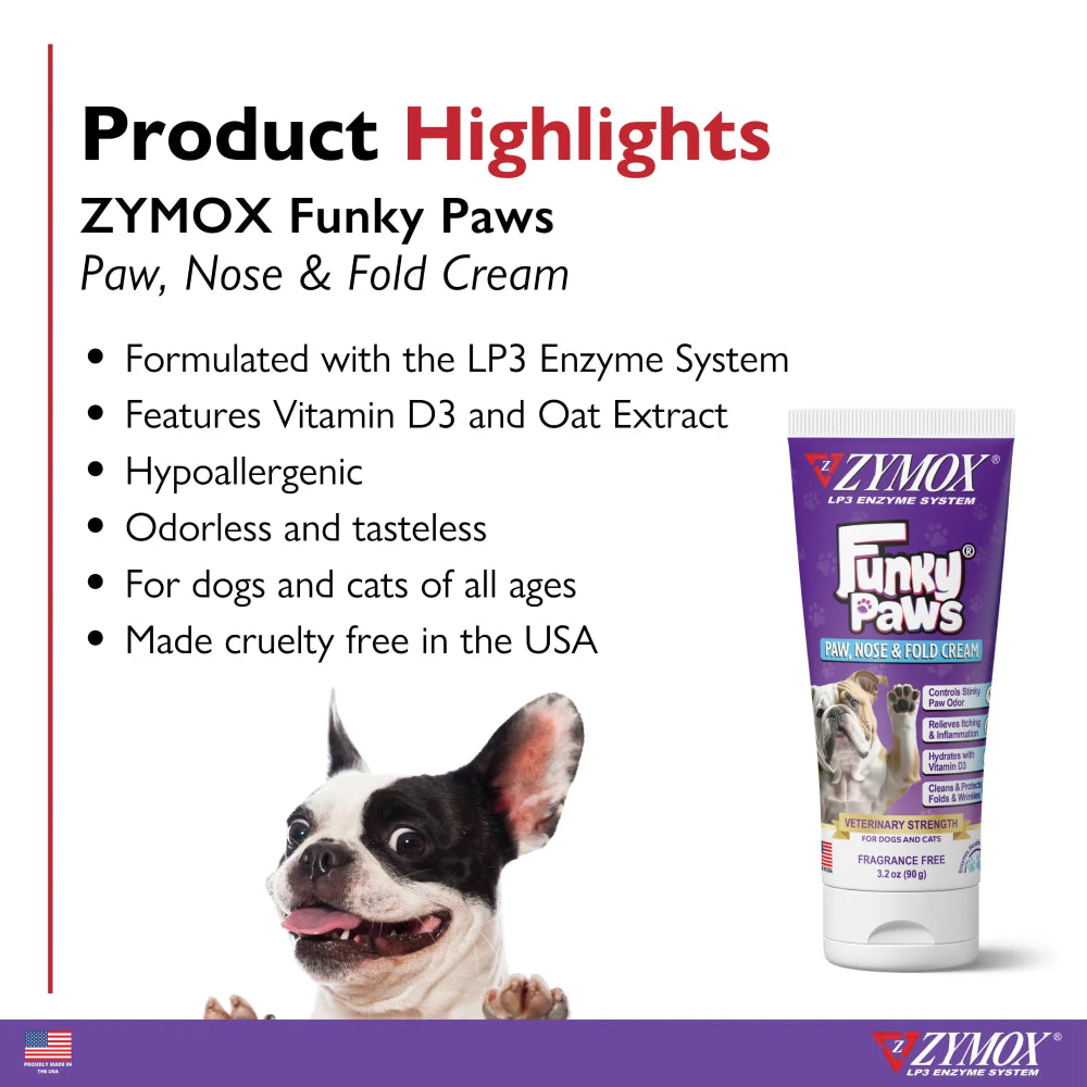 Zymox Funky Paws 3.2oz