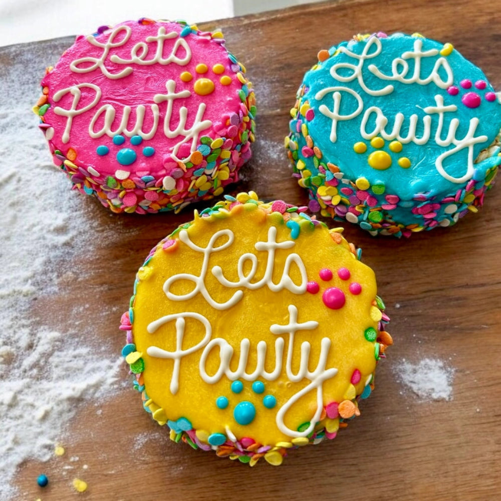 YumYum Colorful Confetti Dog Cake