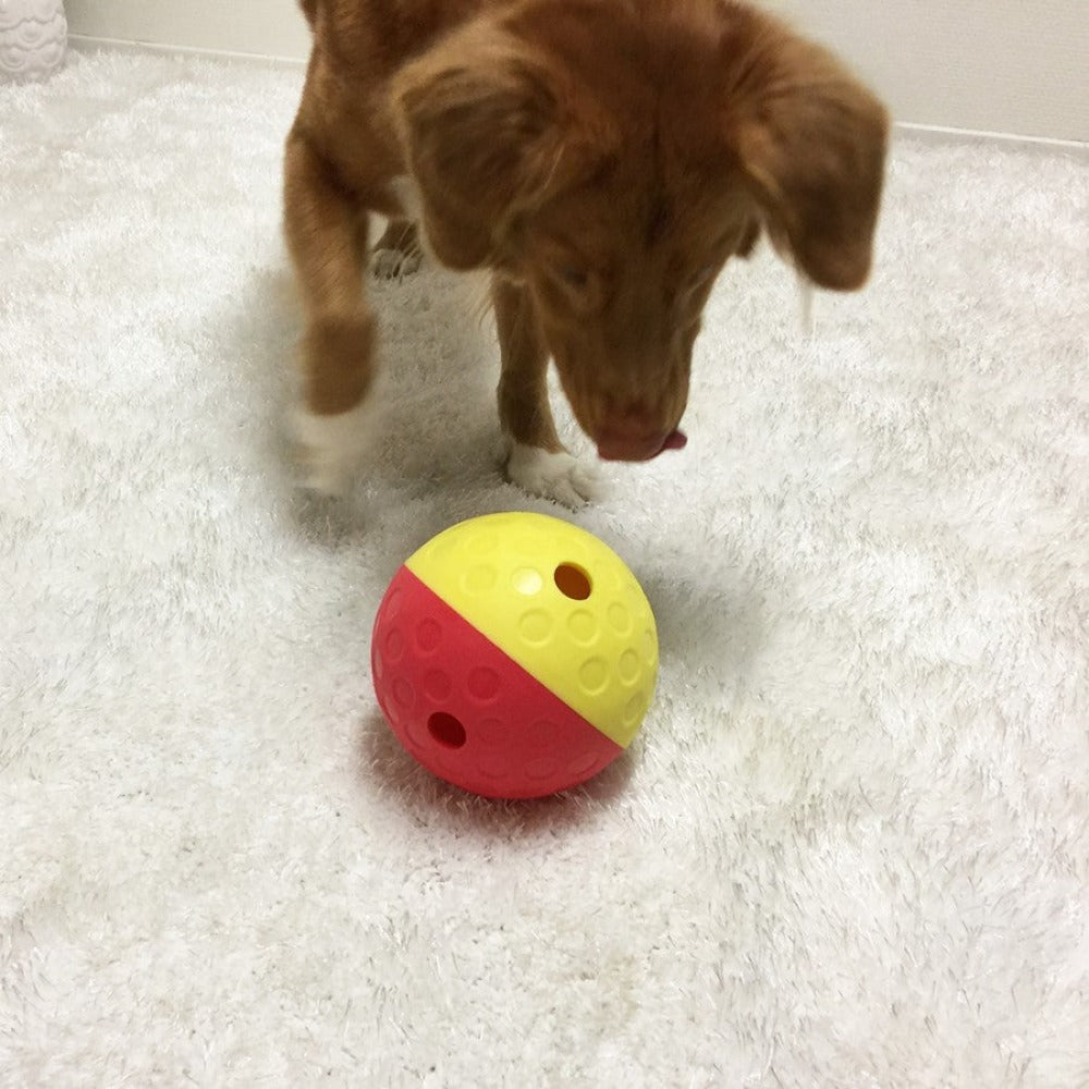 Treat Tumble Interactive Dog Puzzle Red