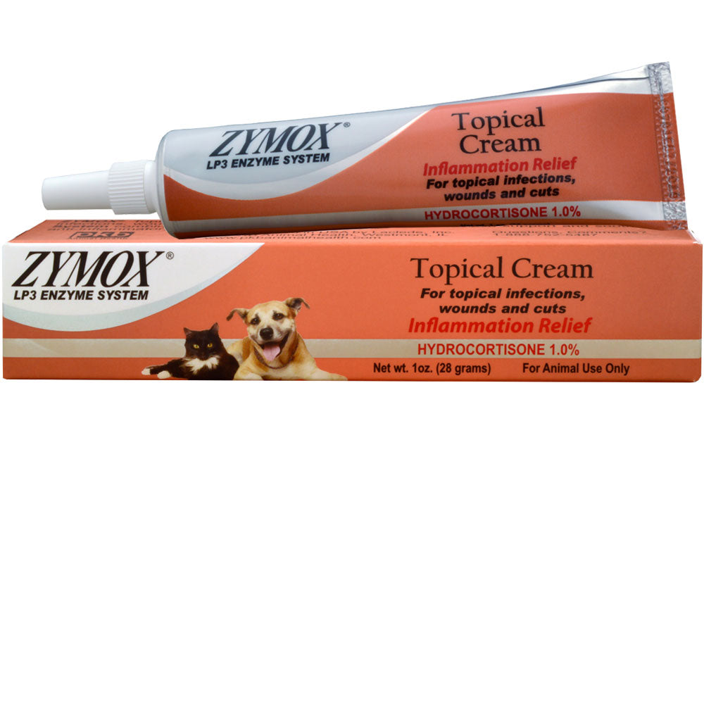 Zymox Topical Cream with 1% Hydrocortisone 1oz