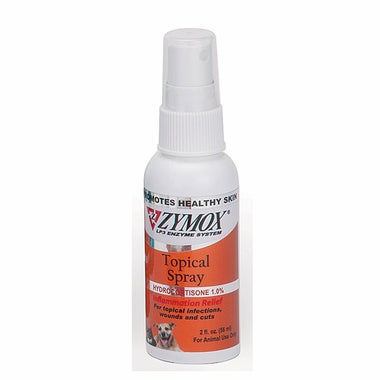 Zymox Topical Spray with 1% Hydrocortisone 2oz