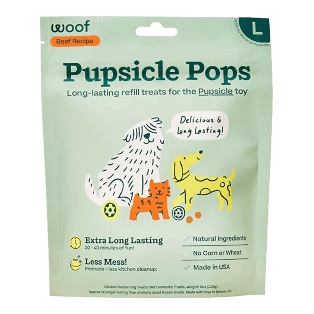 WOOF Beef & Peanut Butter Pops