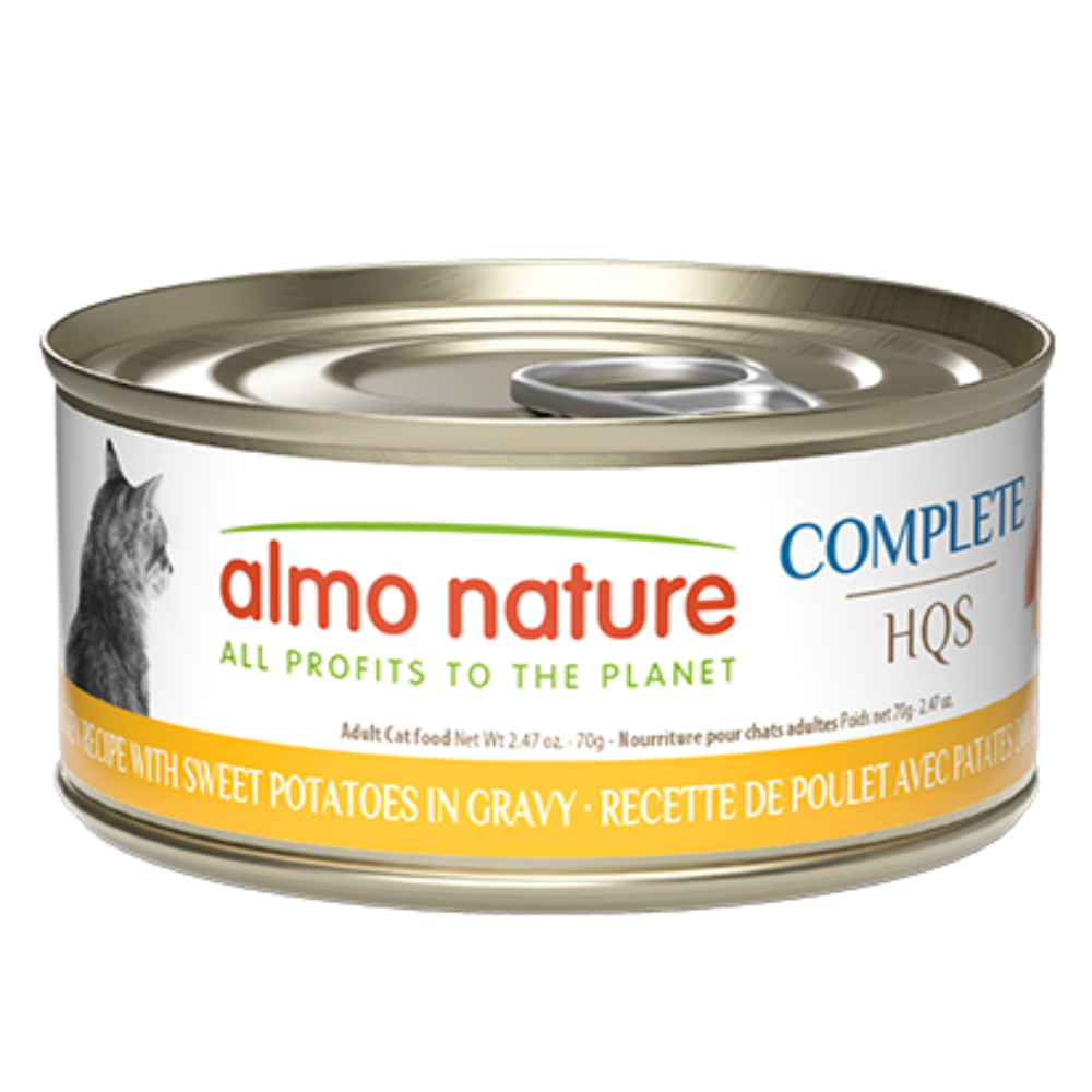 Almo Cat Complete Chicken w/Sweet Potato in Gravy 2.47oz