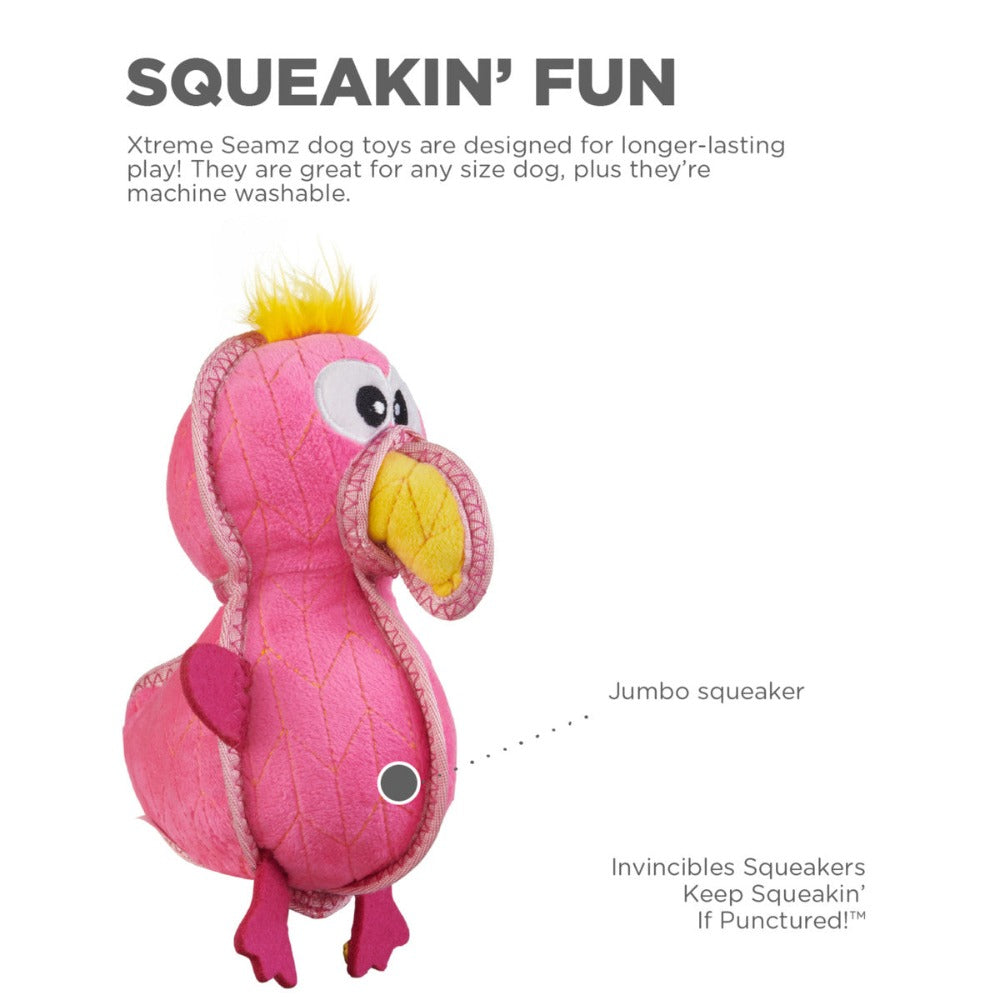 Outward Hound Ztreme Seamz Flamingo