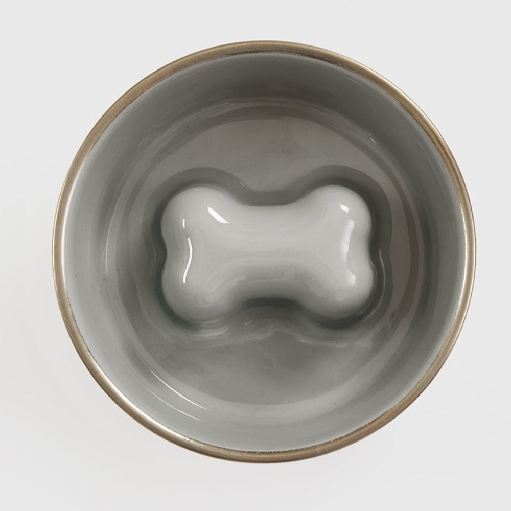 Jax & Bones Slow Feeder Grey