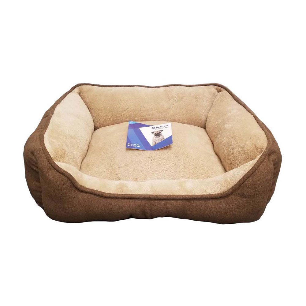 PetCrest Cuddler Bed Brown