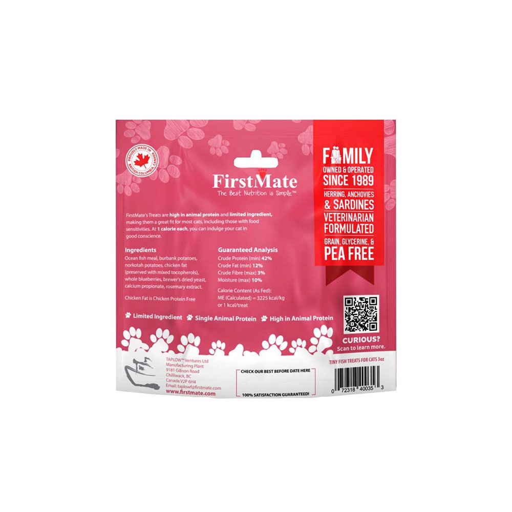 FirstMate Pacific Ocean Fish Cat Treat