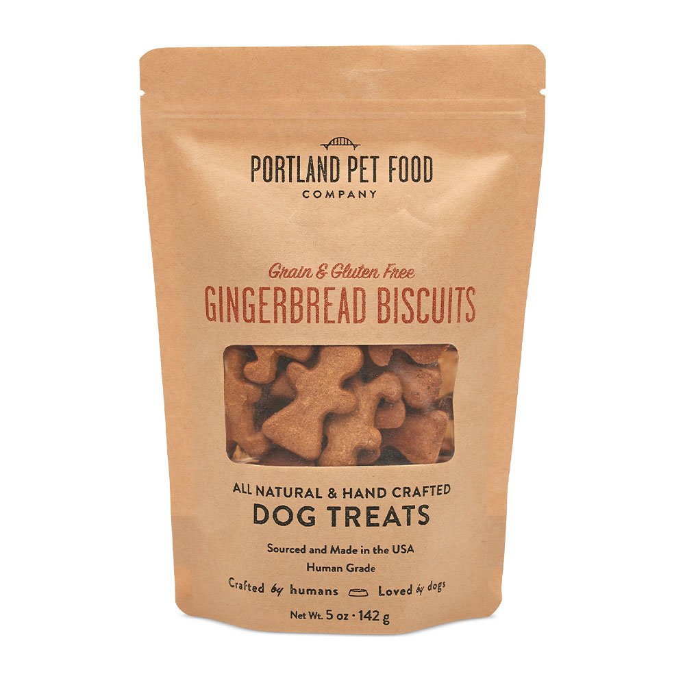 Portland Pet Food Grain and Gluten-Free Gingerbread Biscuits
