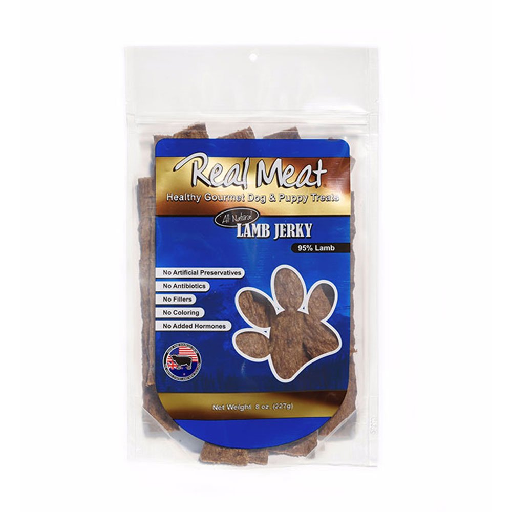 Real Meat Lamb Jerky Dog Treats