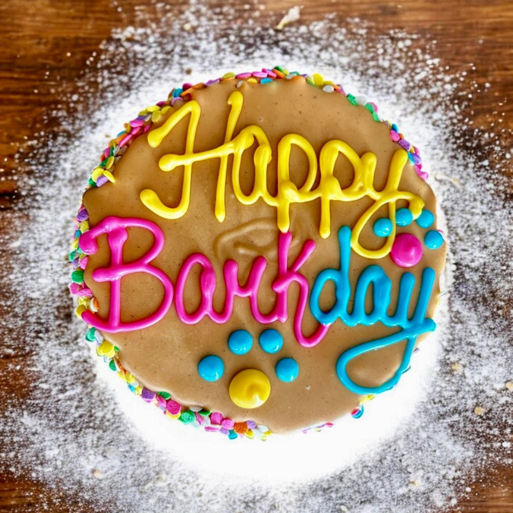 YumYum Pb Confetti Doggie Cake