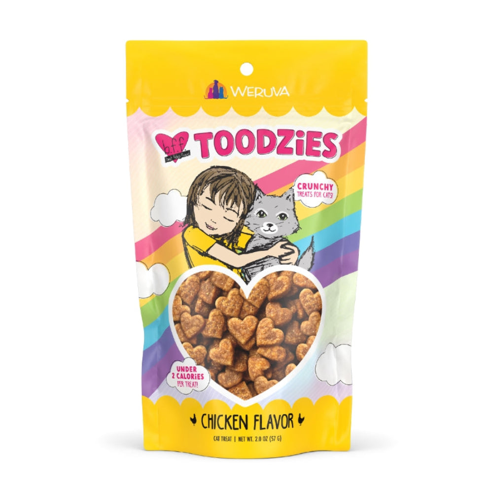 BFF 2 oz Toodzies Crunchy Chicken Treats for Cat