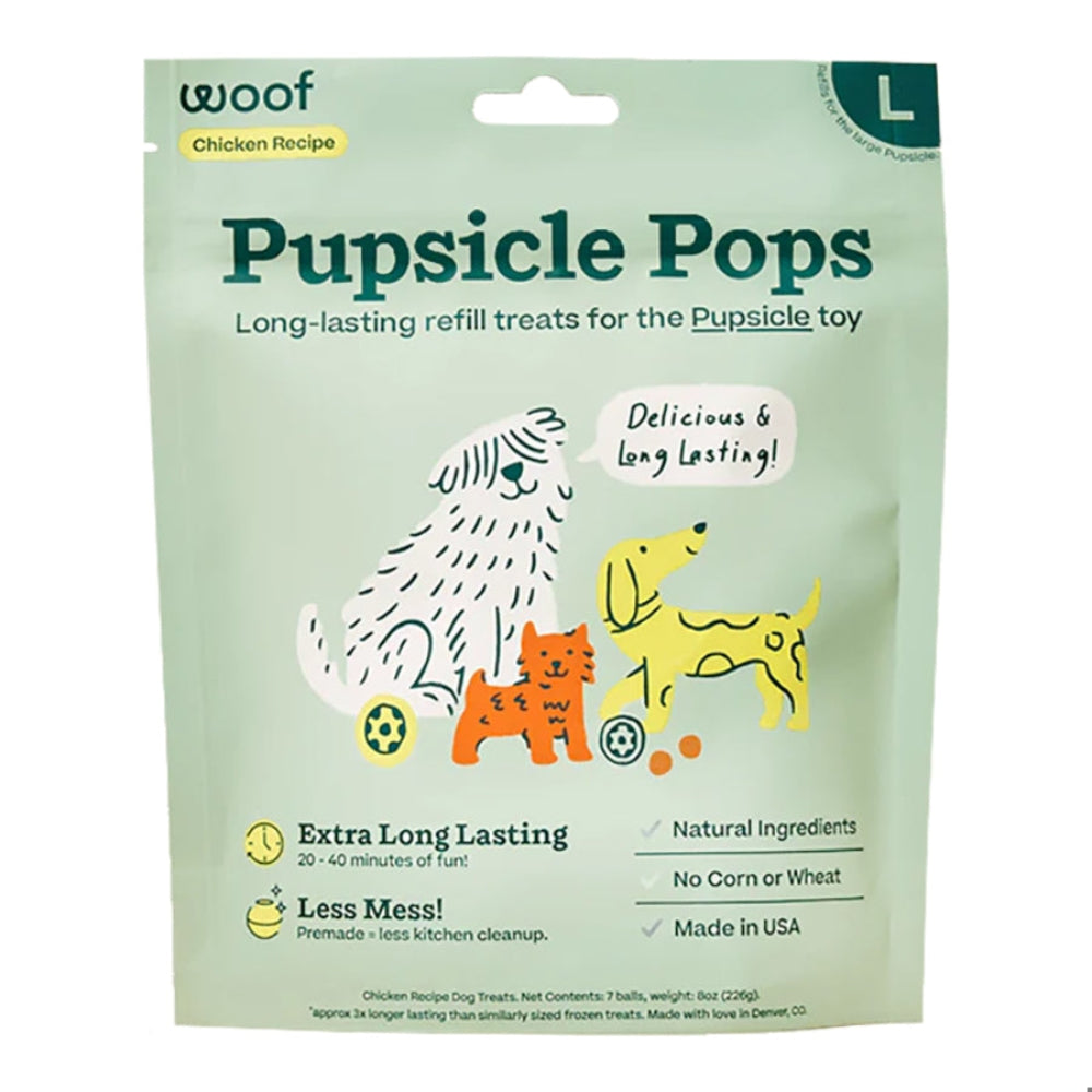 WOOF Chicken & Peanut Butter Pops