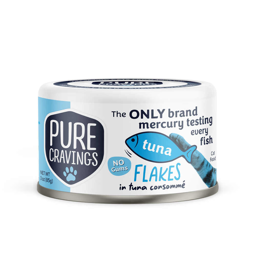 Pure Cravings Cat Tuna Flakes in Tuna Consommé 3oz