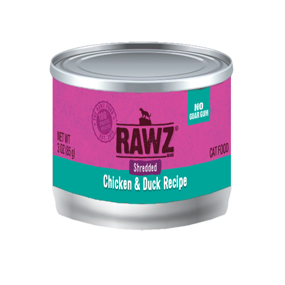 Rawz Cat Shredded Chicken & Duck 3oz