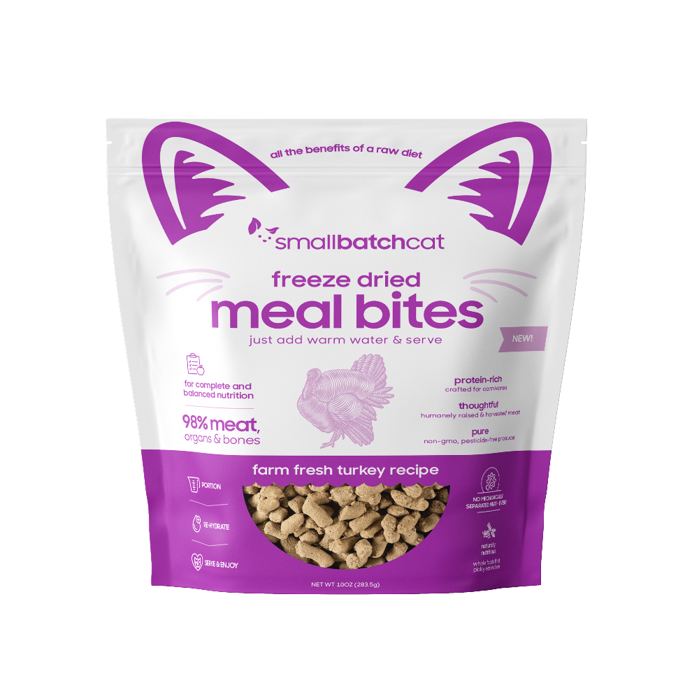 SmallBatch Cat Turkey Bites 10oz