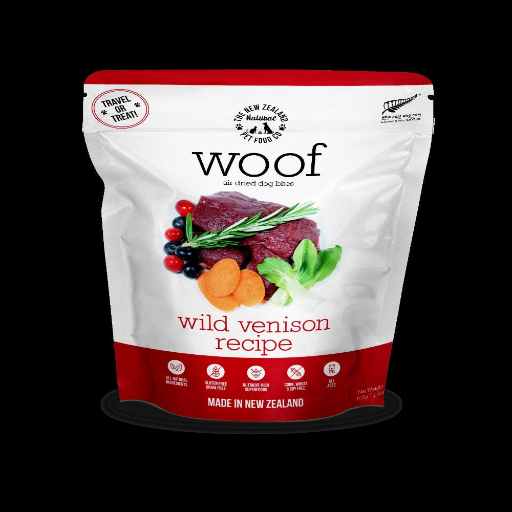 NZ Dog Woof Venison Air Dried