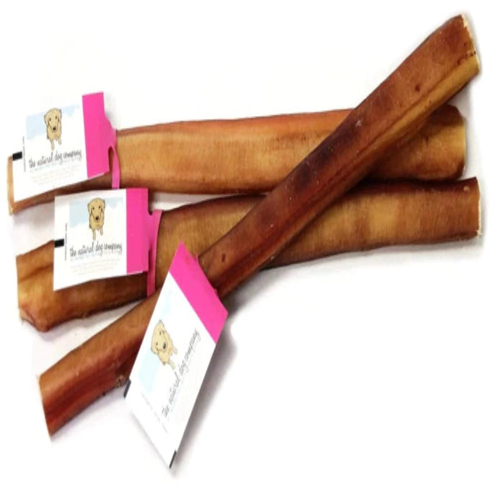 The Natural Dog Company 12" Odor Free Thick Bully Stick
