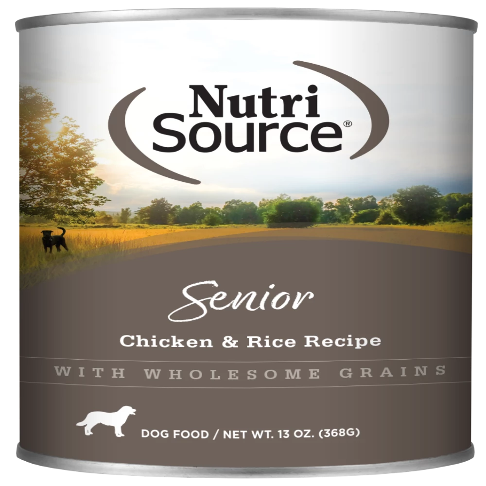 NutriSource Chicken & Rice Senior 13oz