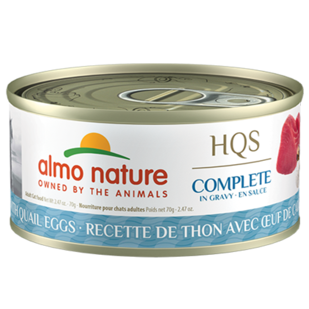 Almo Cat Complete Tuna w/Quail Egg in Gravy 2.47oz