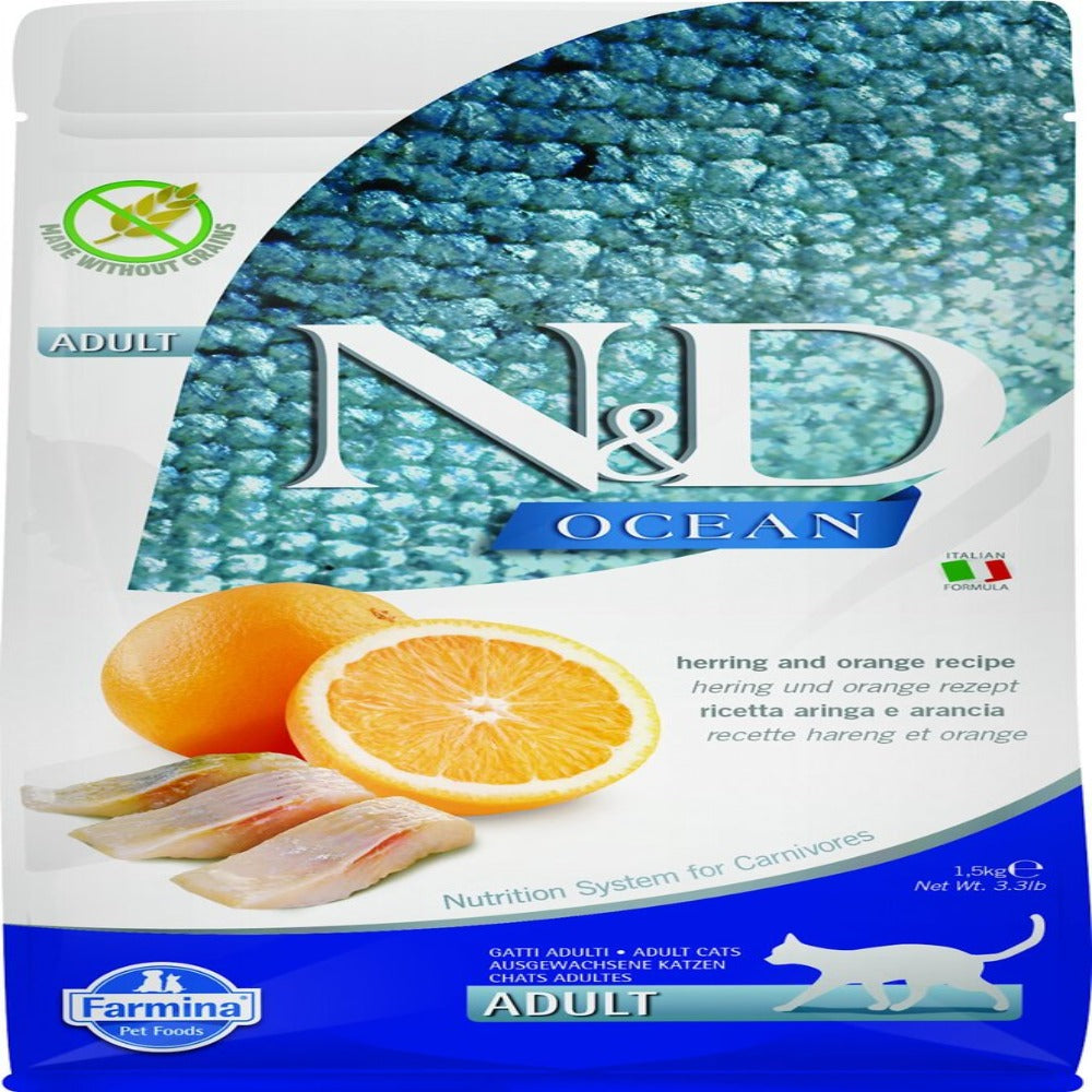 Farmina Cat Ocean Herring & Orange 3.3lb