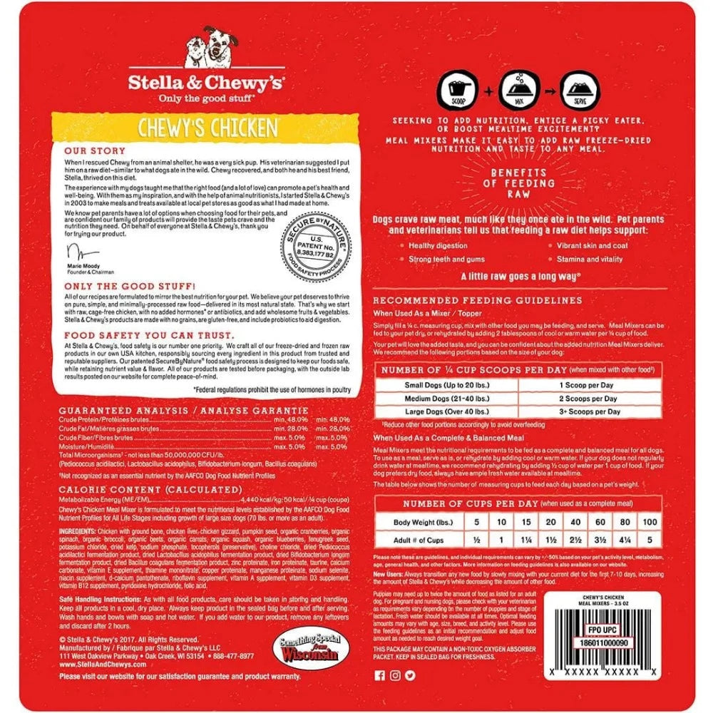 Stella & Chewy's Meal Mixers Chicken