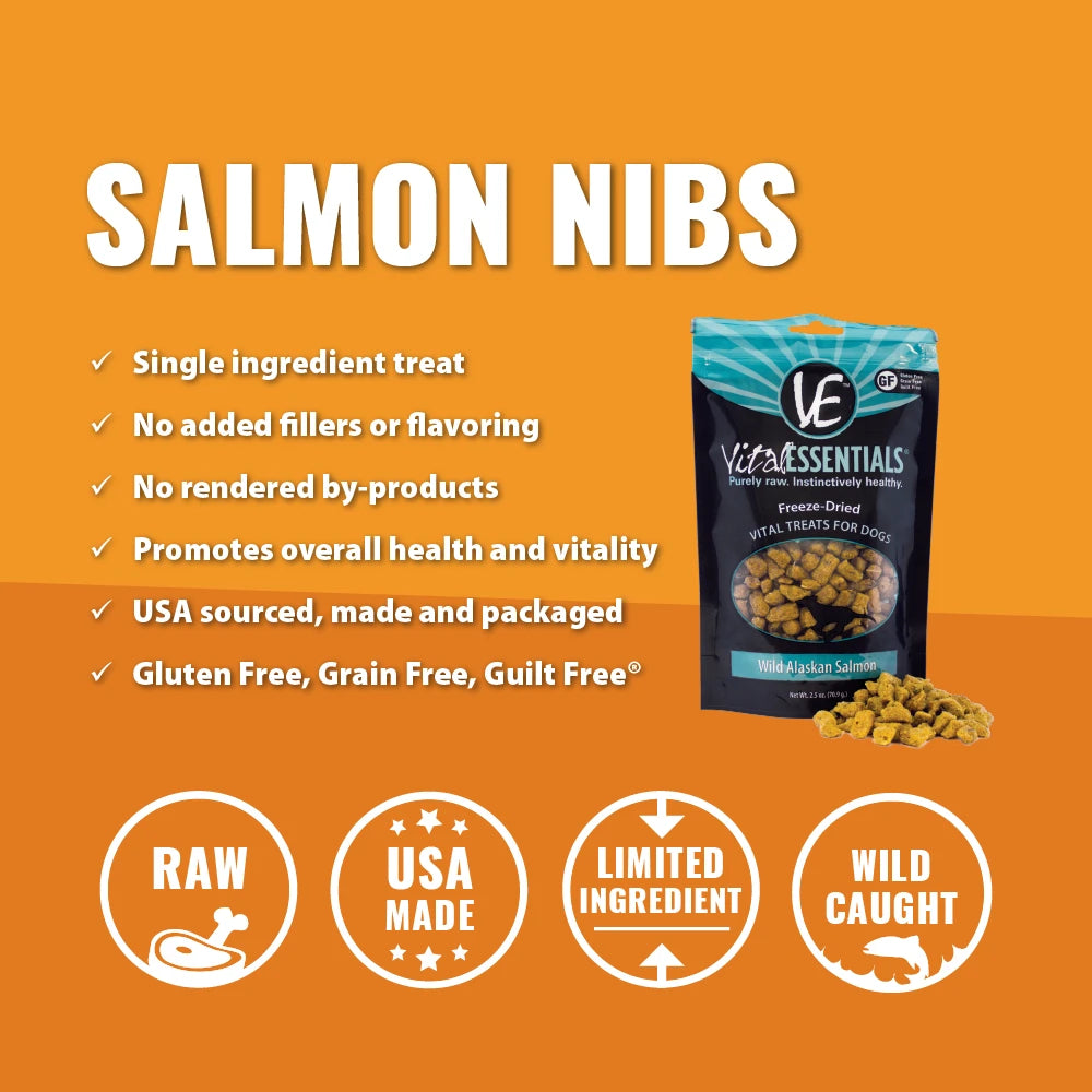 Vital Essentials Freeze-Dried Salmon 2.5oz