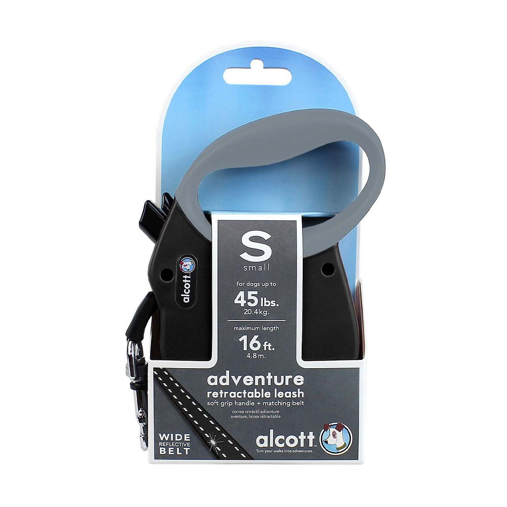 Alcott Retractable Leash Black Sm.