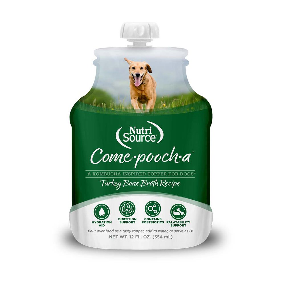 NutriSource "Come Pooch A" Turkey Broth 12oz