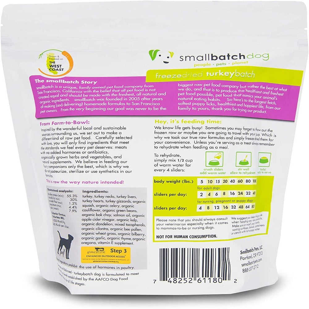 SmallBatch Freeze-Dried Turkey