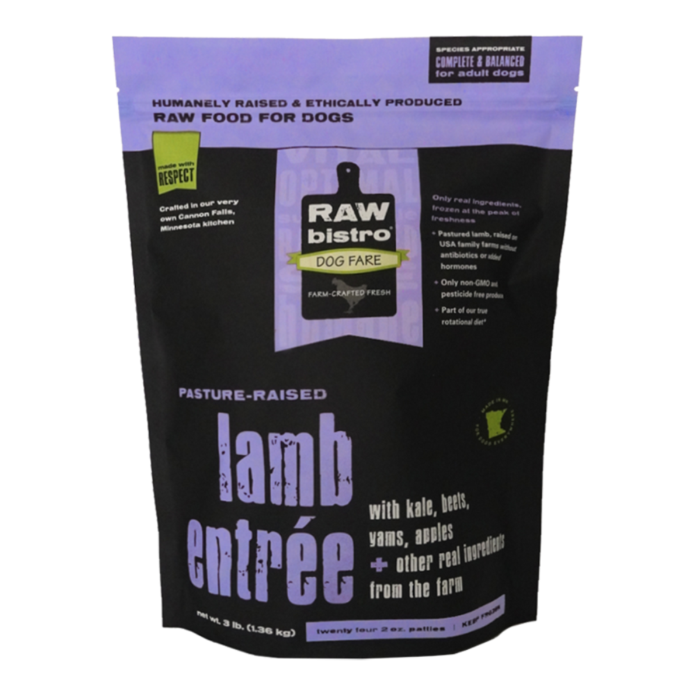 Raw Bistro Lamb Frozen