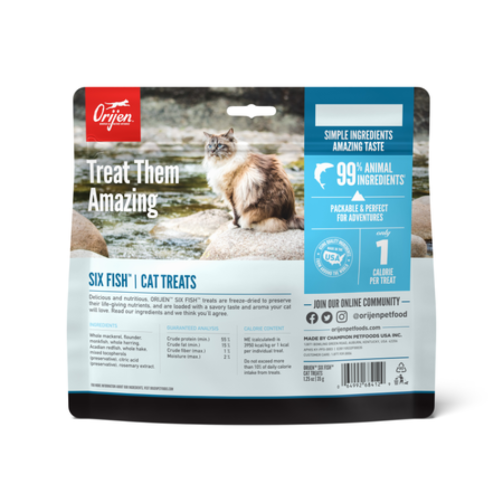 Orijen Cat Six Fish Treat 1.25oz