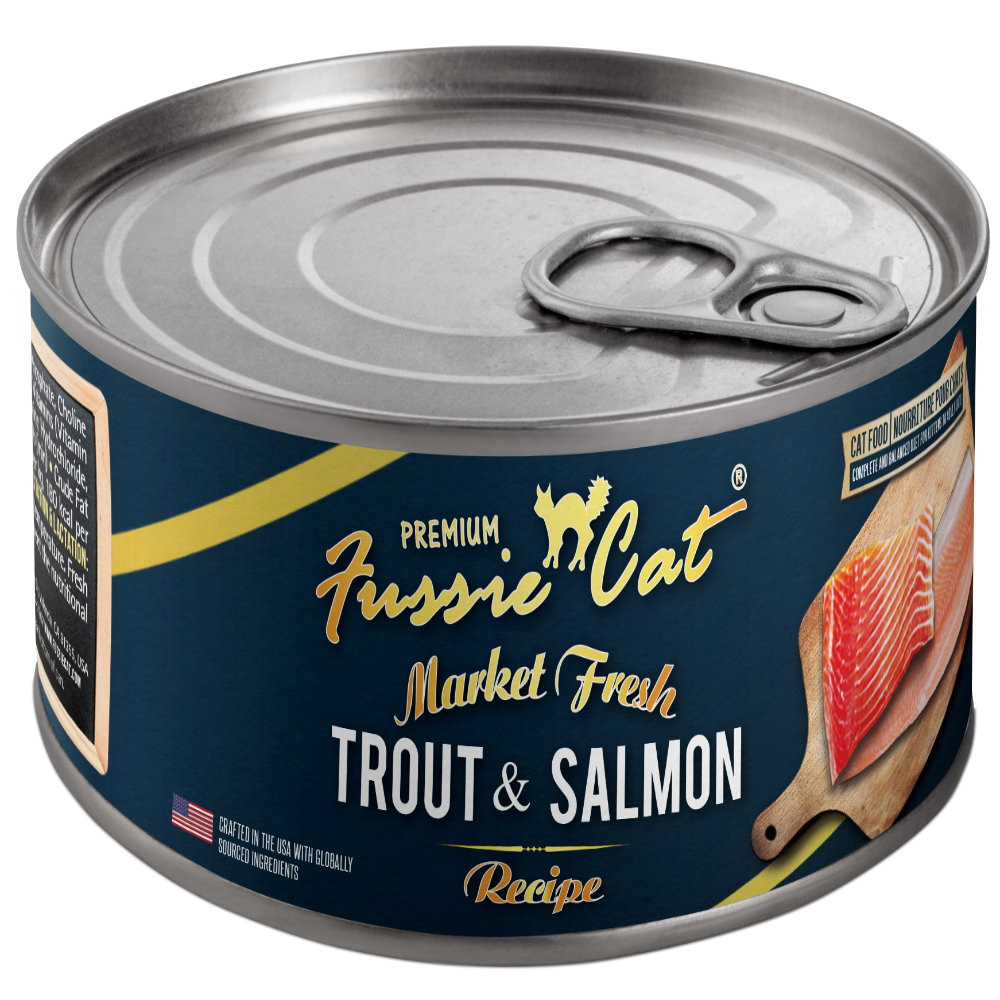 Fussie Cat Market Fresh Trout & Salmon