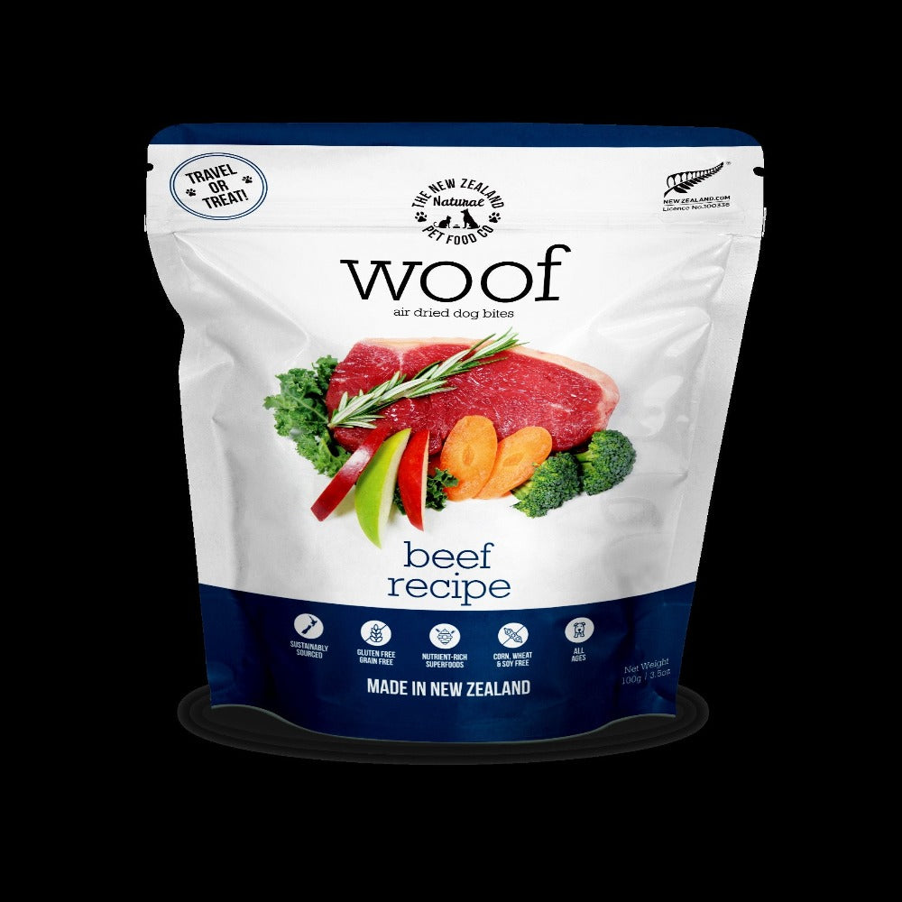 NZ Dog Woof Beef Air Dried