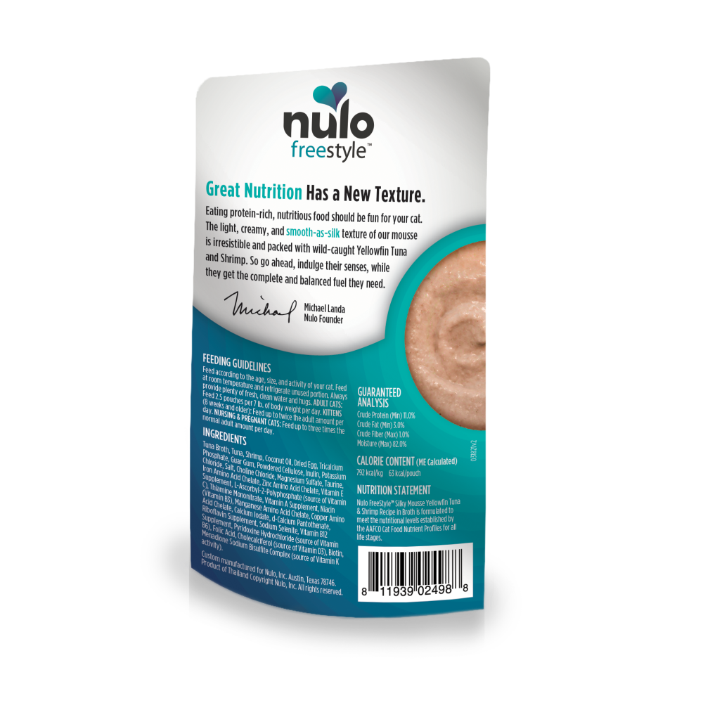 Nulo Freestyle Mousse Tuna & Shrimp 2.8oz