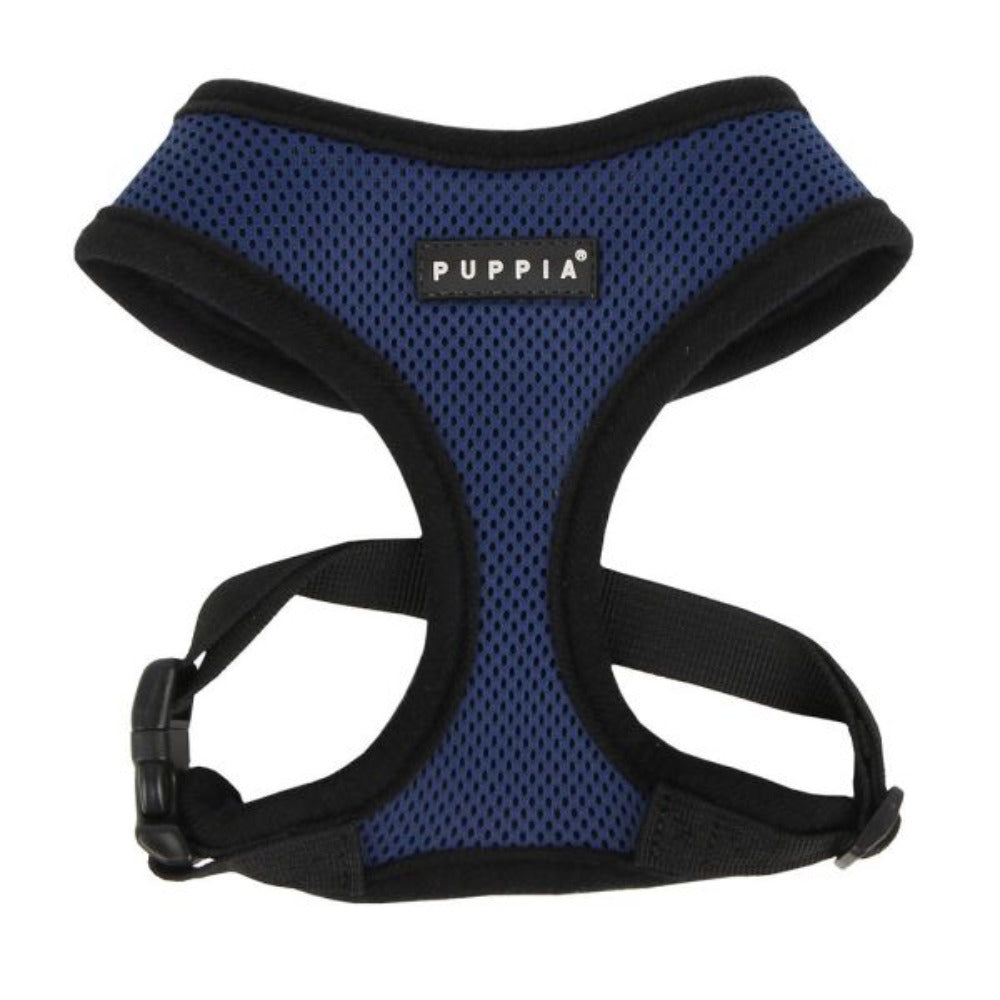 Puppia Soft Harness Blue