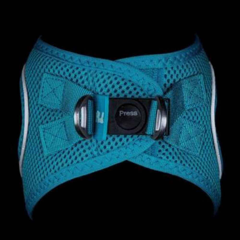 Plush Step In Harness Blue