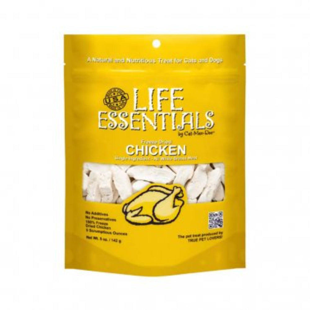 Cat-Man-Doo Life Essentials Freeze-Dried Chicken Cat & Dog Treats