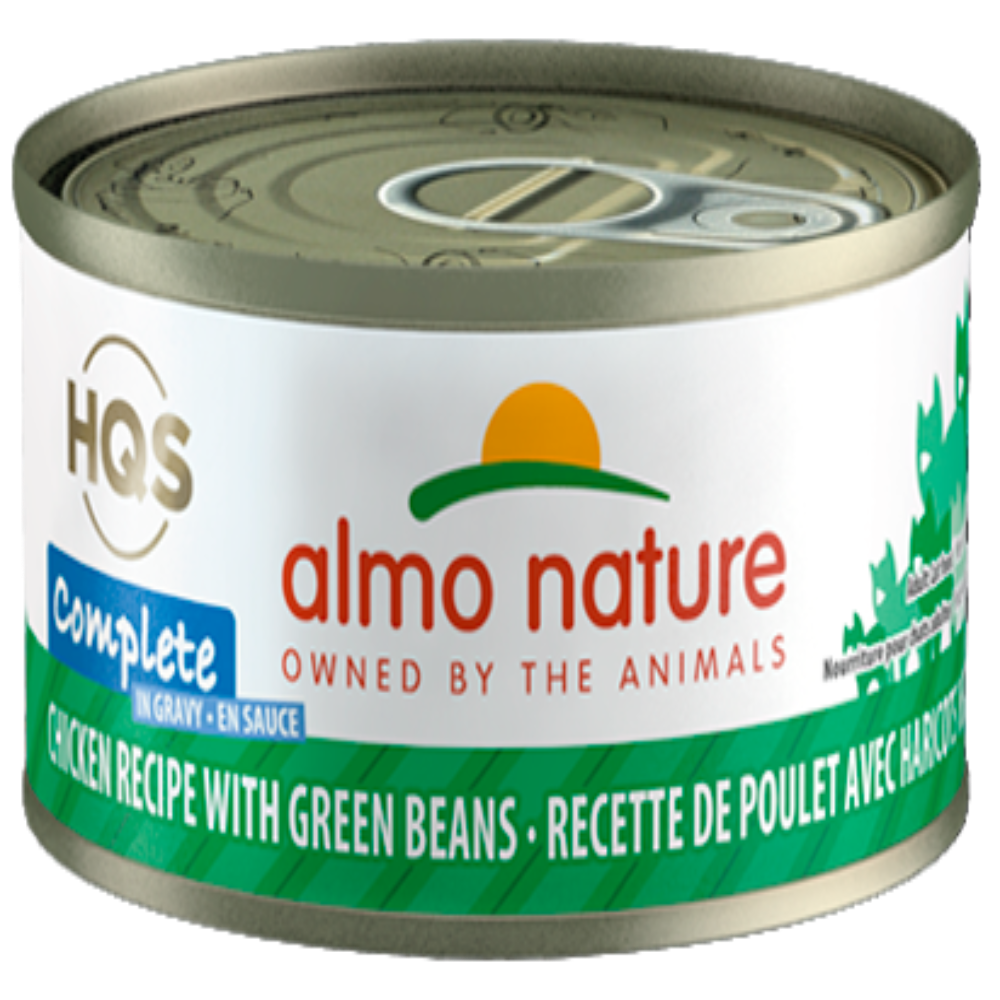 Almo Cat Complete Chicken w/Green Beans in Gravy 2.47oz