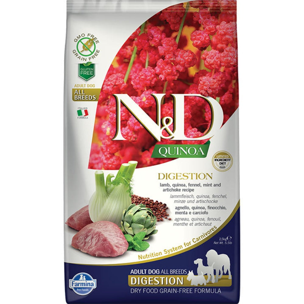Farmina Quinoa Digestion Med/Max Lamb