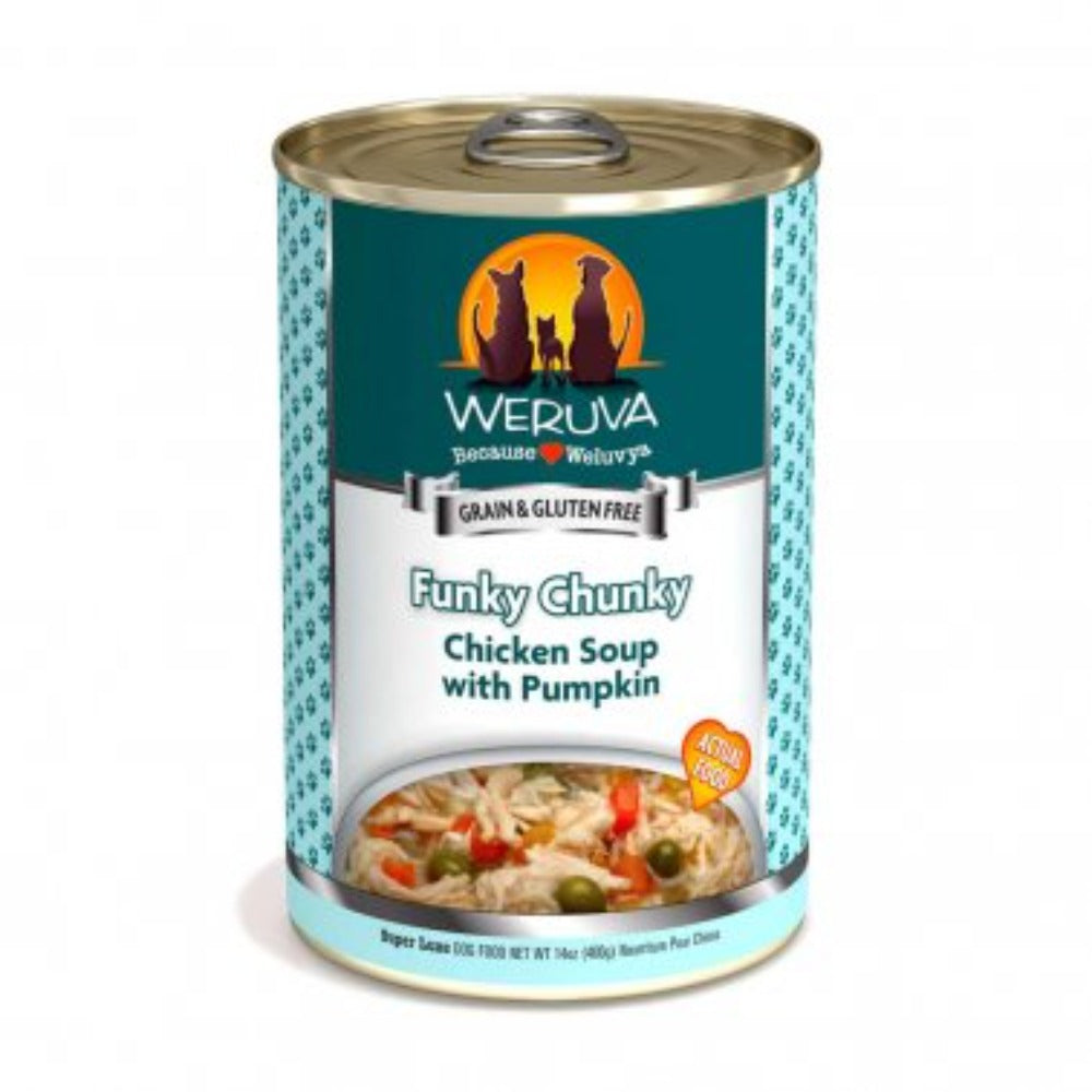 Weruva "Funky Chunky" Chicken Soup with Chicken Breast & Pumpkin Dog