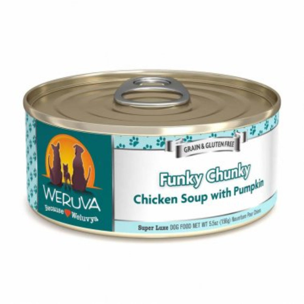 Weruva "Funky Chunky" Chicken Soup with Chicken Breast & Pumpkin Dog