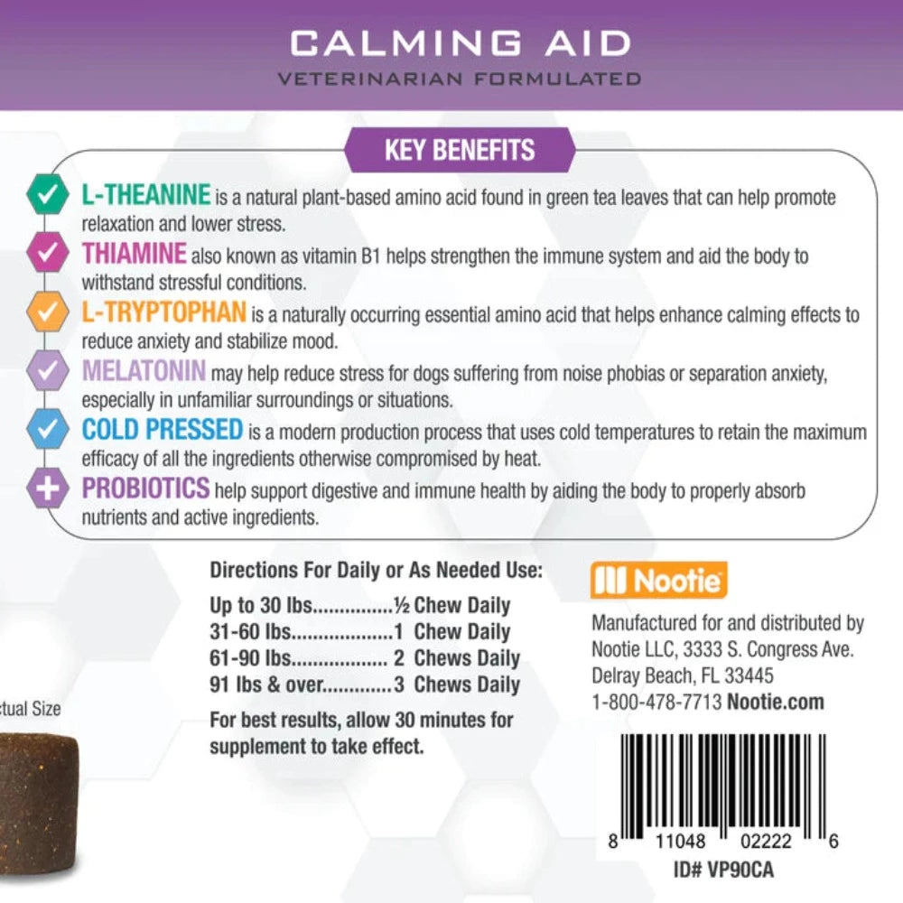 Nootie Progility Calming Soft Chews